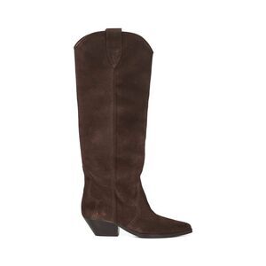 Isabel Marant Women Chocolate Denvee Texan Boots